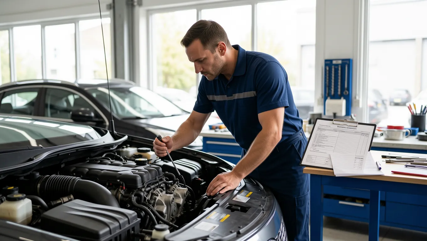 Professional car repair scene illustrating common uses for best no credit check loans