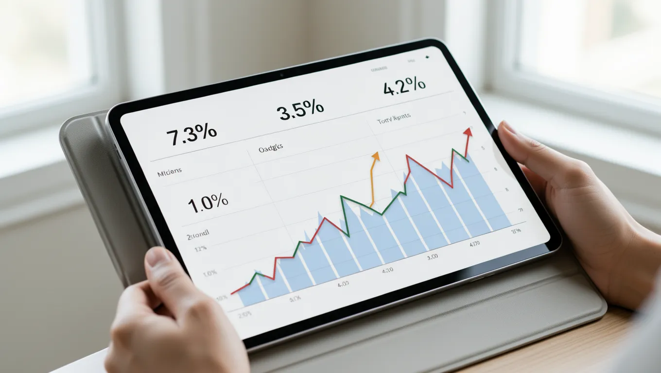 Exploring the best rates comparison via a digital financial dashboard.