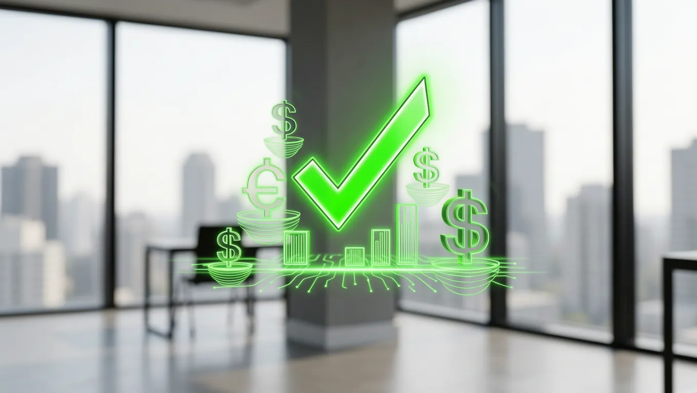 Visualizing the speed of fast personal loans through a modern digital interface.