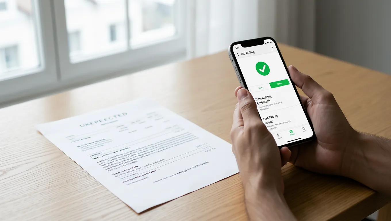 Person viewing rapid funds via mobile app while managing instant cash loans needs