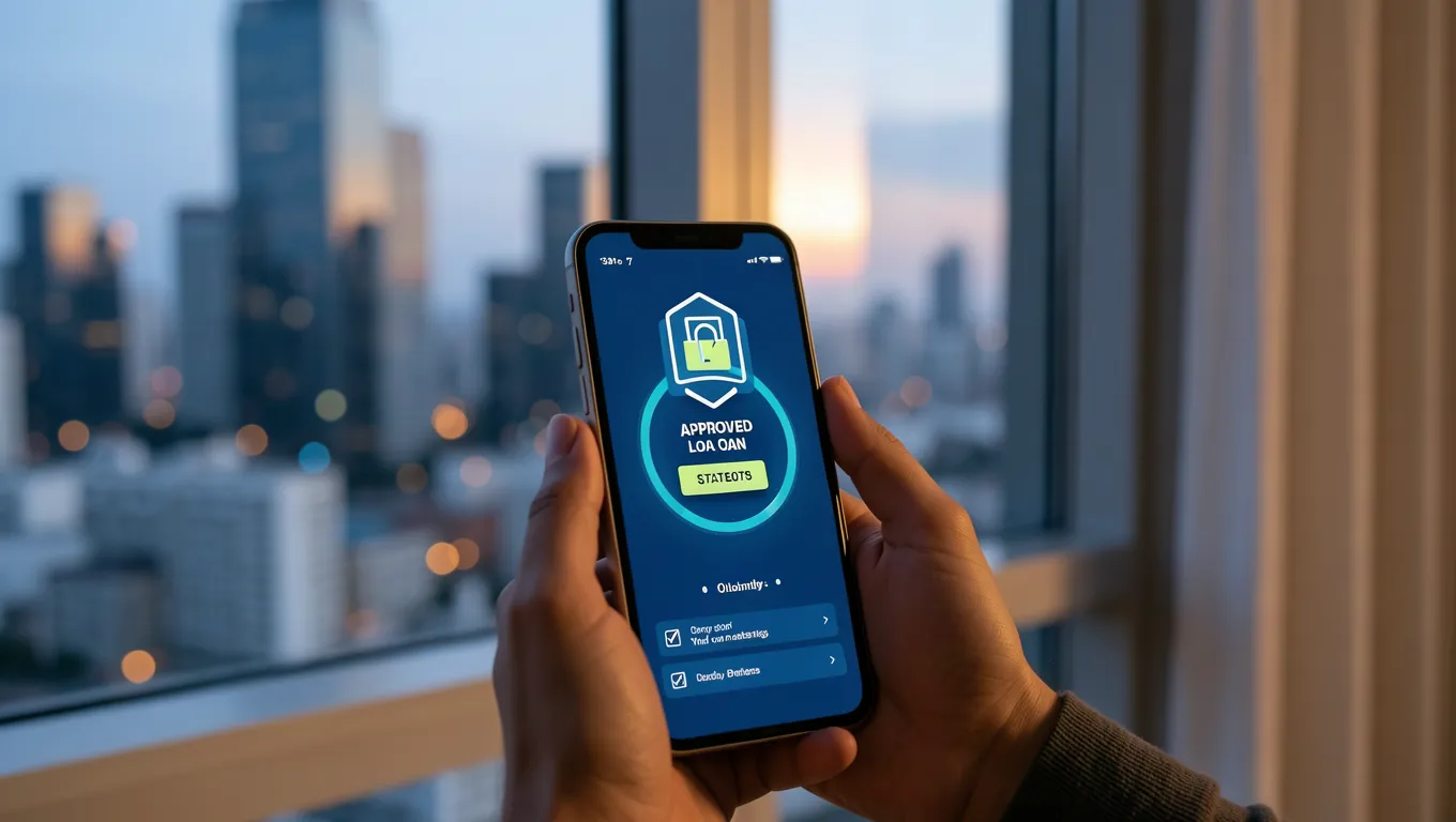 Using rapid personal loans to manage finances quickly via mobile app